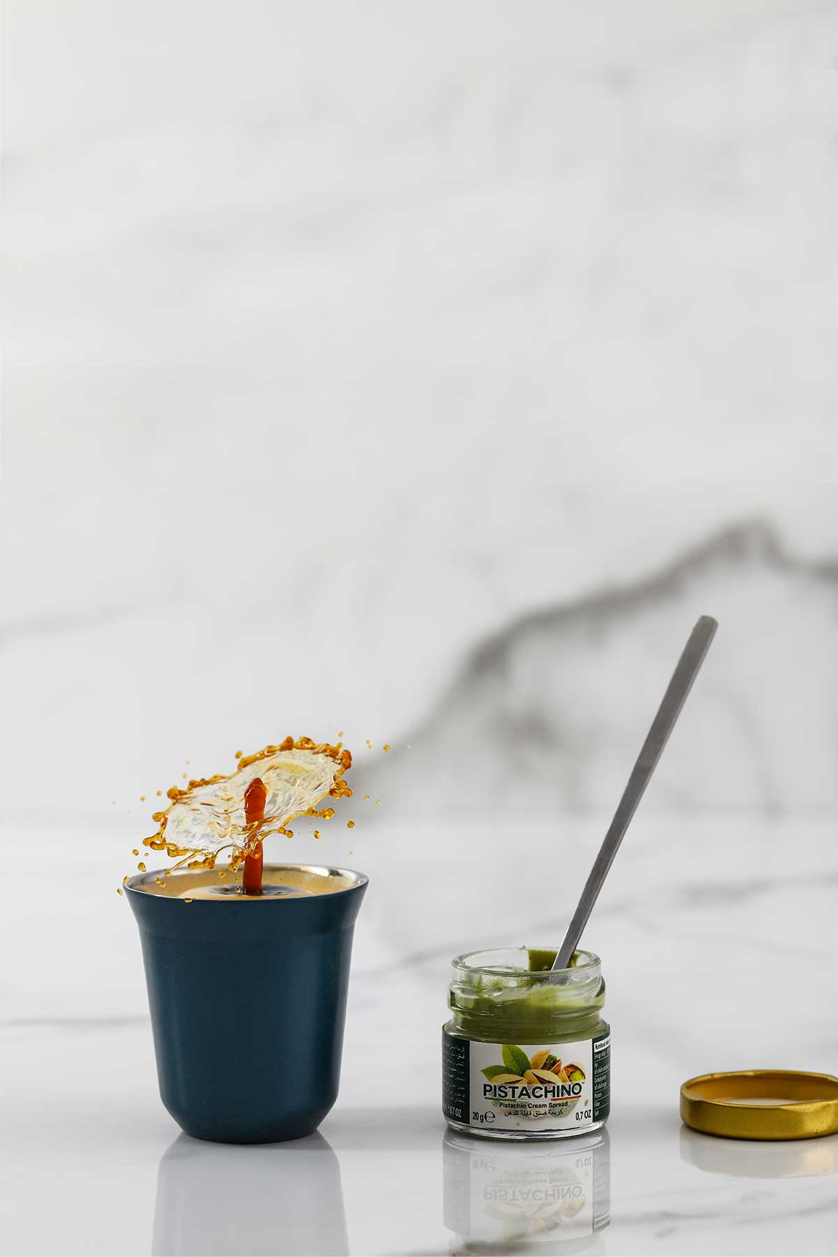 tiny-pistachio-spread-jar-with-coffee